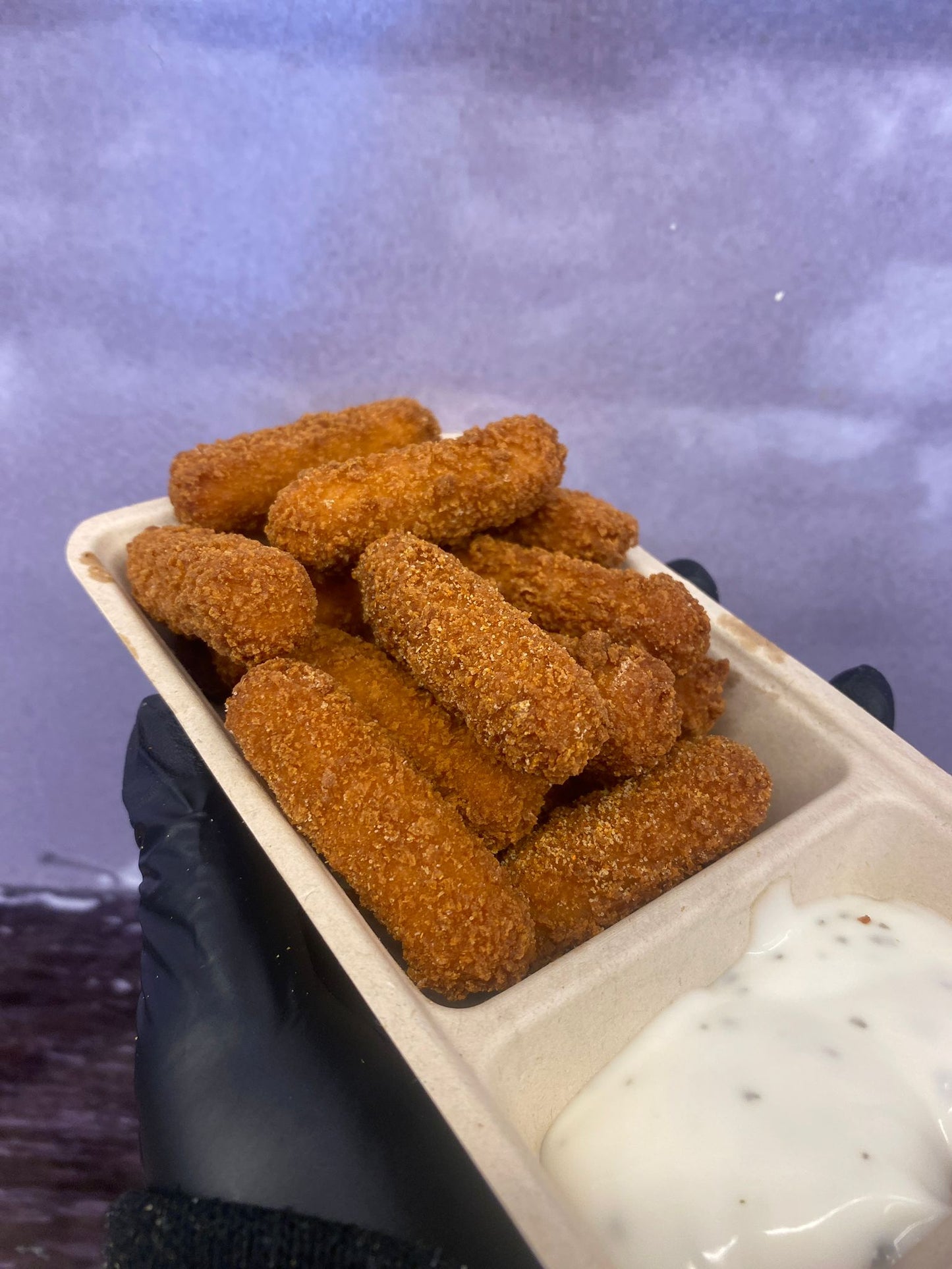 Gebakken / portie visfriet