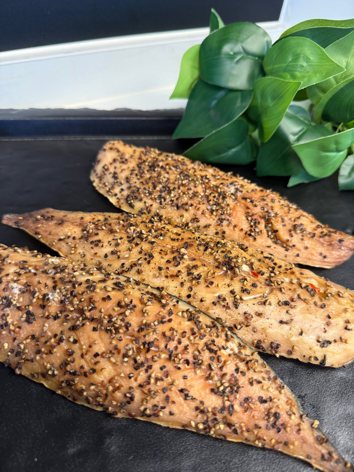 Makreelfilet peper (gerookt)