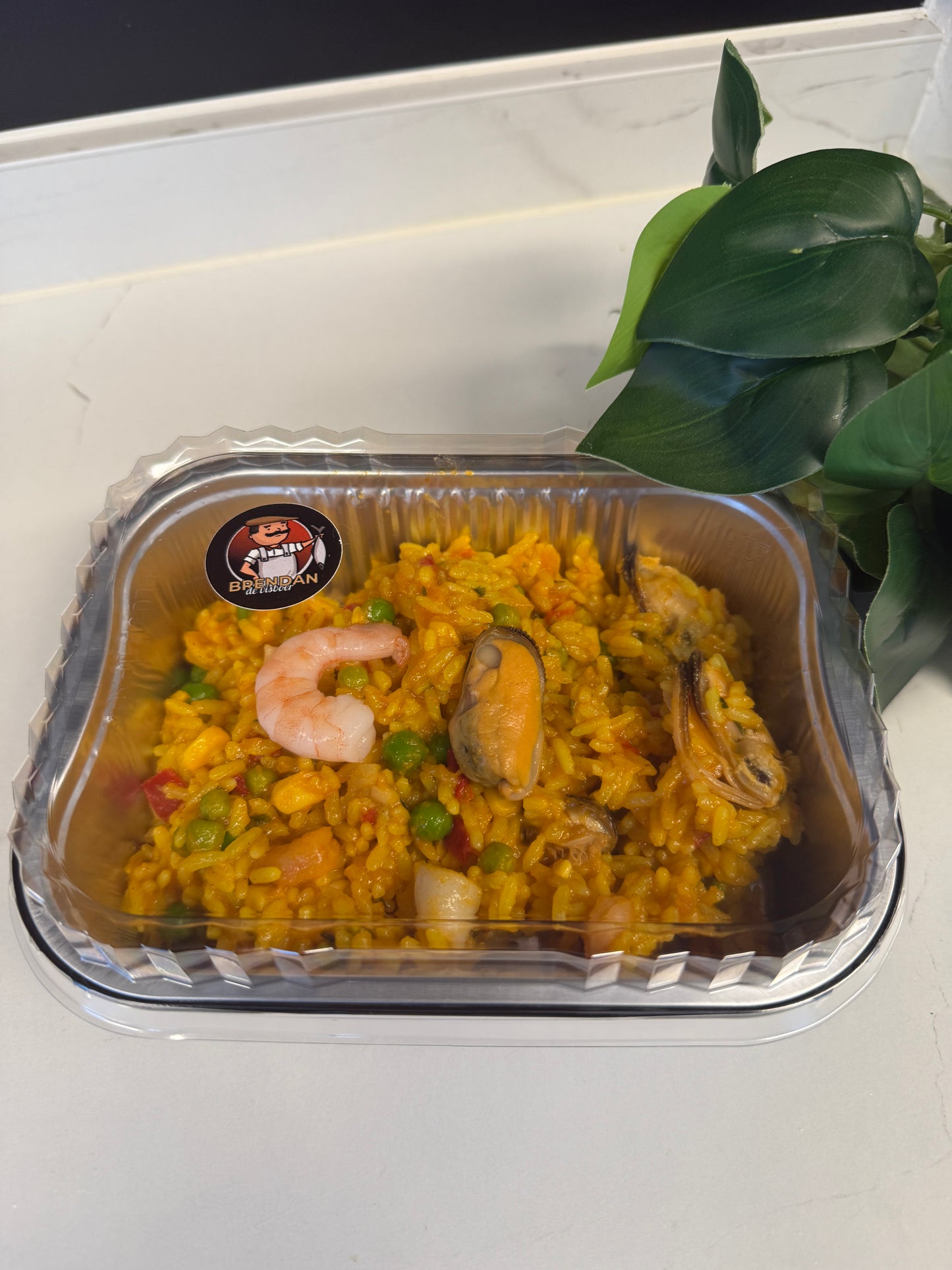 Paella maaltijd