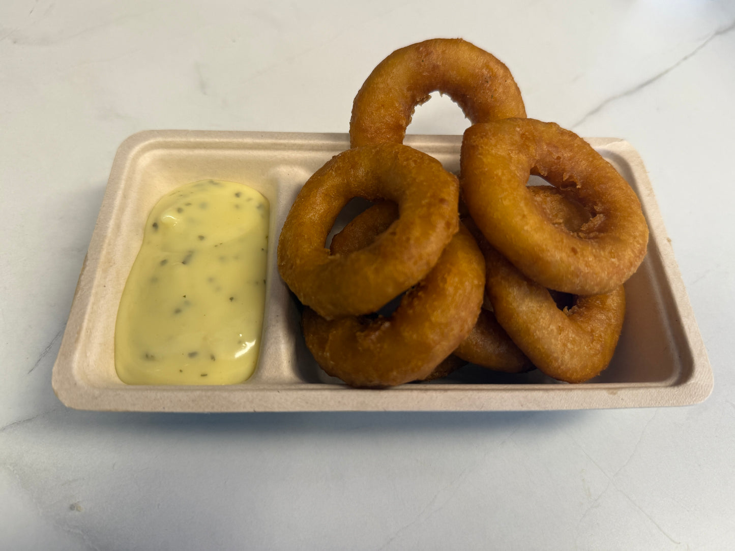 Gebakken / portie inktvisringen